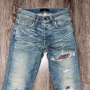 AMIRI ripped distressed skinny jeans